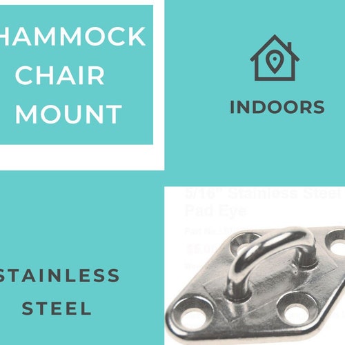 Hammock Mount Indoor Hammock Hanging Kit WOOD Hardware Etsy