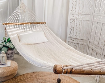 Hammock, Macrame Hammock, Boho Hammock, Cotton Rope Hammock