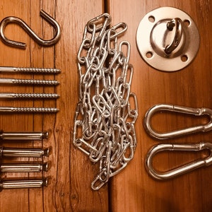 Hammock Chair Indoor Hanging Kit Hardware Stainless Steel Ceiling Mount