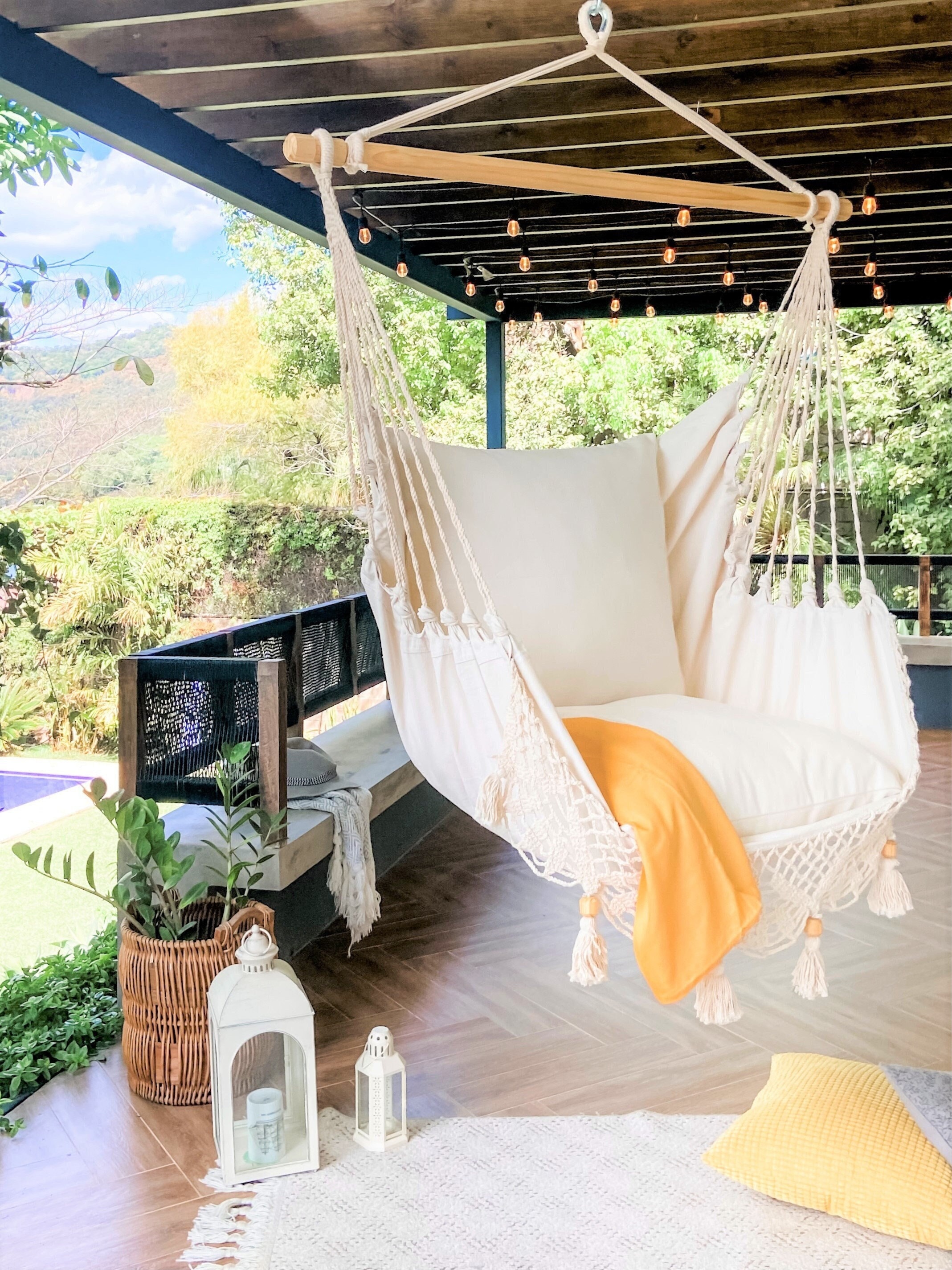 front porch hammock