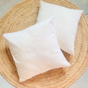 white pillows for a hammock chair