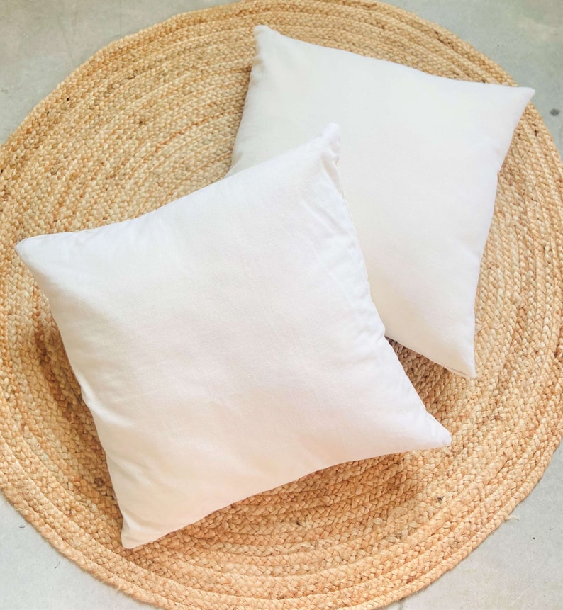 white pillows for a hammock chair