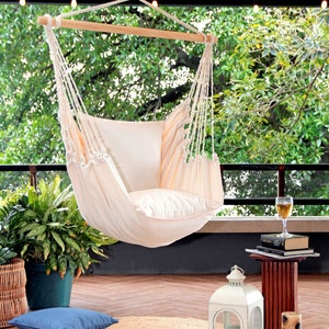 white Swinging Chair