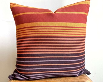 Boho throw pillow, Orange pillow, Brown pillow, Boho accent pillow, Brown pillow cover, Bohemian pillow, boho bedroom decor Boho living room