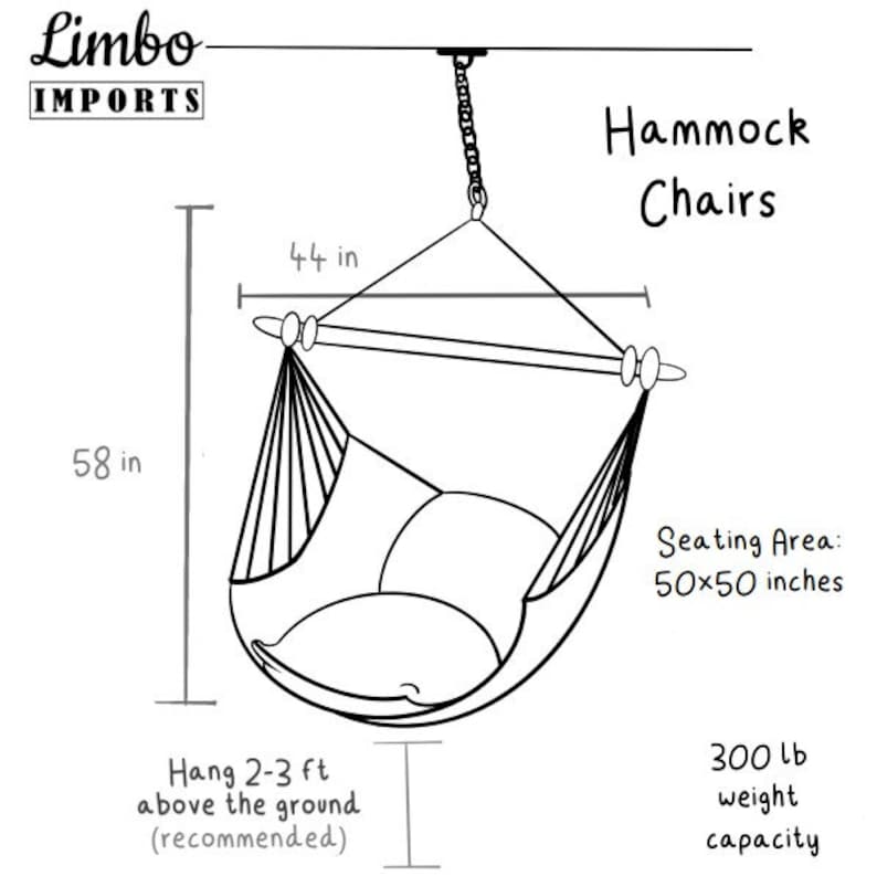 Hammock Chair Hanging Chair Bedroom Swing Macrame Swing Etsy