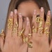 see more listings in the Gold Boho Rings section