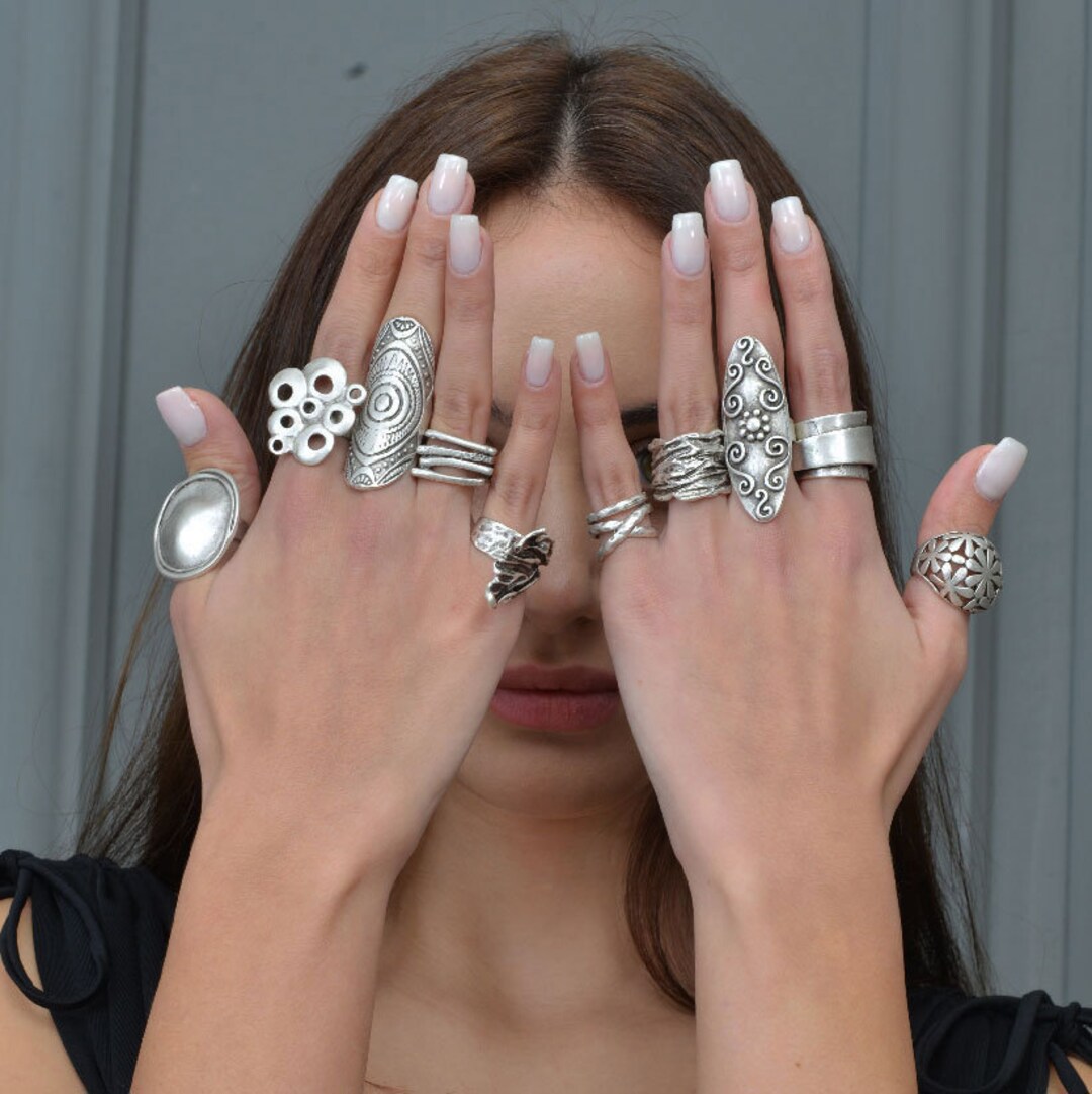 トゥアレグ族　 リング　ヴィンテージ vintage vintage TOUAREG silver shield ring | NOIR ONLINE