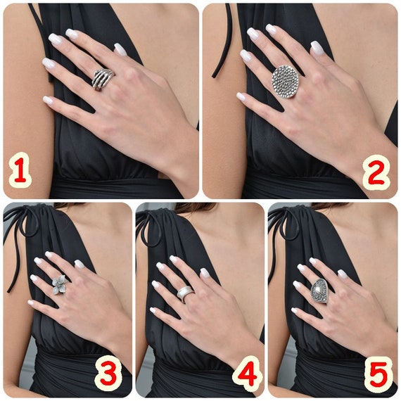 シルバー ハンマードリング 調整可能 【公式通販】