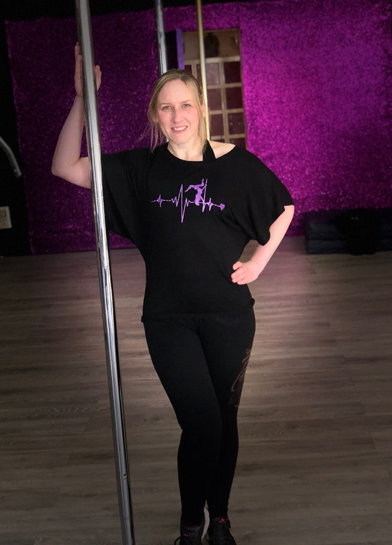 glitter batwing top