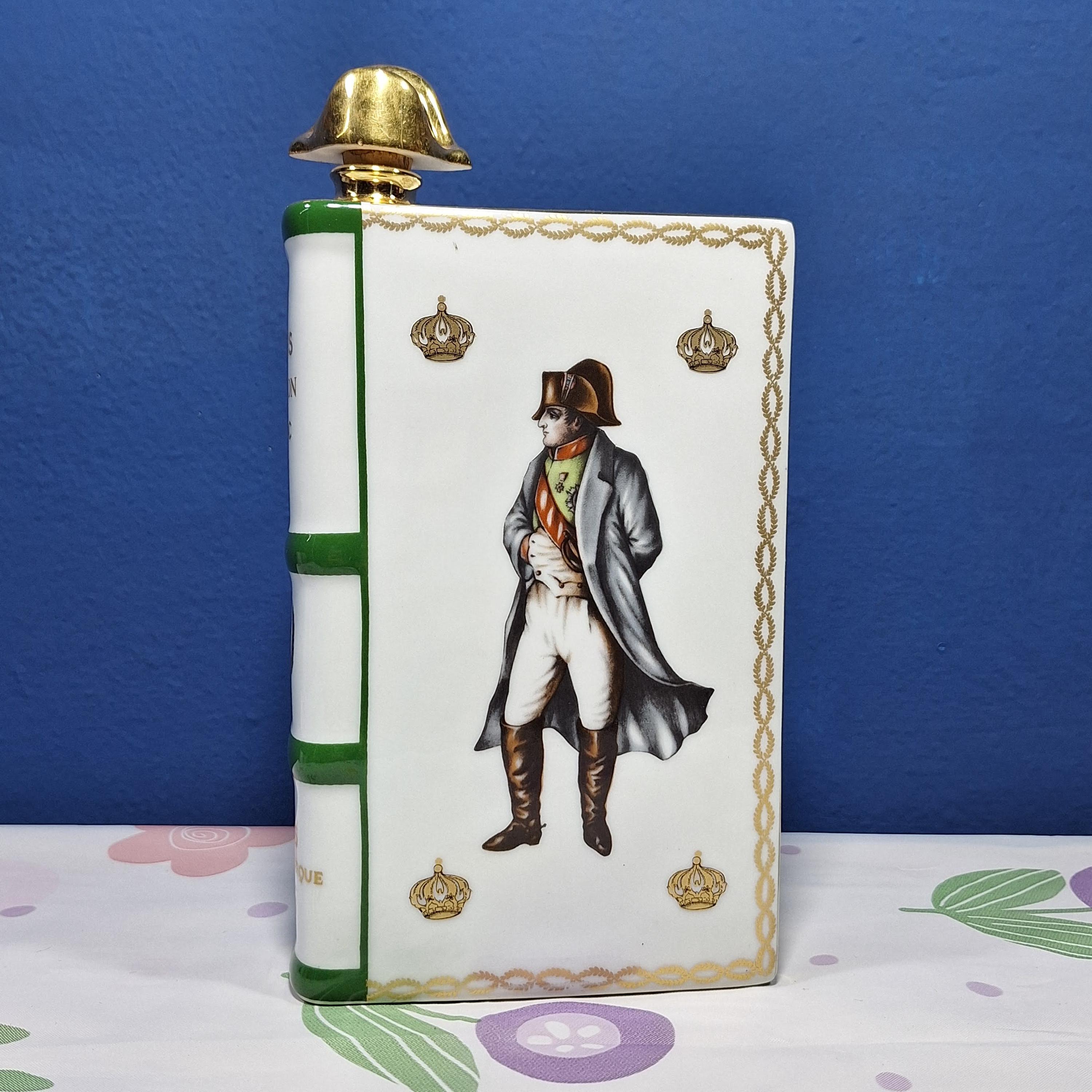Camus Napoleon Cognac Porcelain Bottle Book Shape 1769-1969