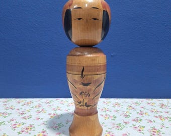 KOKESHI JAPONAISE TOGATTA VINTAGE EN BOIS DE ENJU / 36,5 CM – mikoto shop