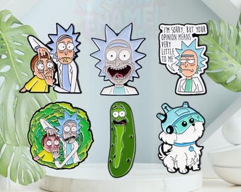 The Schwifty-est Pin Collection in This Dimension [Rick and Morty]