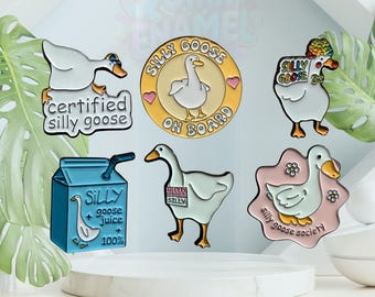 Pack de démarrage Silly Goose | Une collection d'épingles en émail amusantes