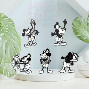 A Tribute to 1928 | The Steamboat Willie Enamel Pin Collection