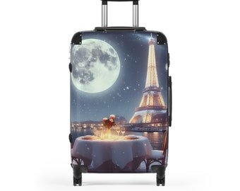 Collection #41 The Perfect Night Eiffel Tower Paris France Suitcase