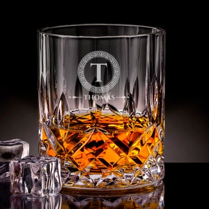 Personalised Whiskey Glass BOHEMIA 300ml with Name - Gift for Him