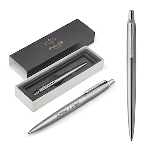 Personalized Pens PARKER JOTTER | Engraved Ballpoint Pen | Graduation Gifts | Teacher Gift | Work Anniversary Gift | Coworker Gift