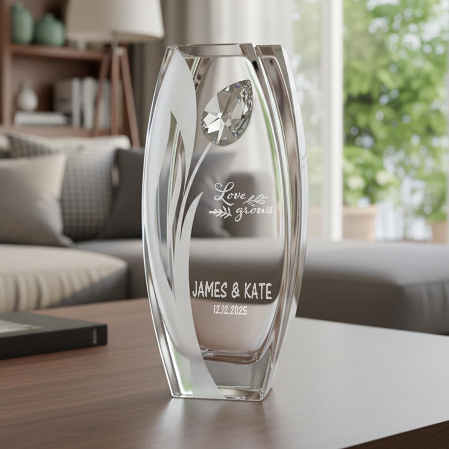 Swarovski Crystal Vases - Etsy