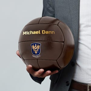 Custom Vintage Soccer Ball: Personalized Coach/Player Gift image 4