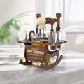 Engraved Retirement Decanter Set with Glasses | Retired Leaving Gift for Women or Men | Decanter Box