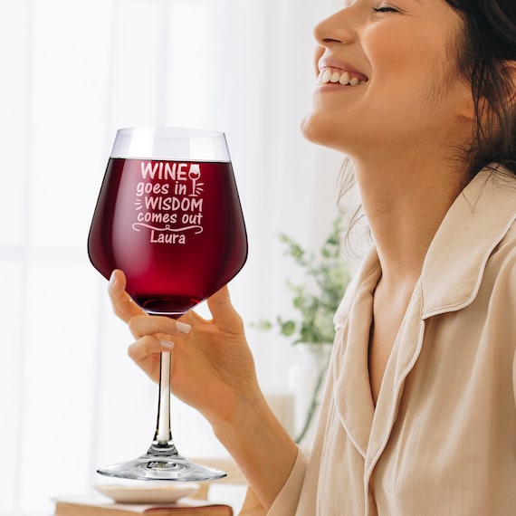 best font for personalized tumblers Because Of You I Laugh A Little Harder Friendship main image 0
