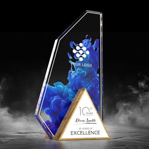 Personalised Employee Award | Years of Service Awards | Business Recognition |  Customizable Corporate Gift for all Occasions