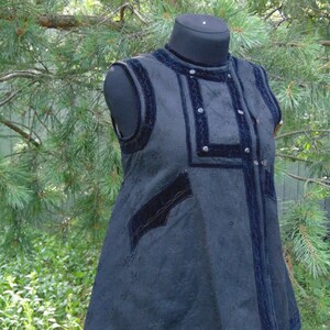 Noble ancient vest Ukrainian korset Kersetka Korsetka Antique vest Vintage vest Ukrainian folk vest jacket Old era outer garment