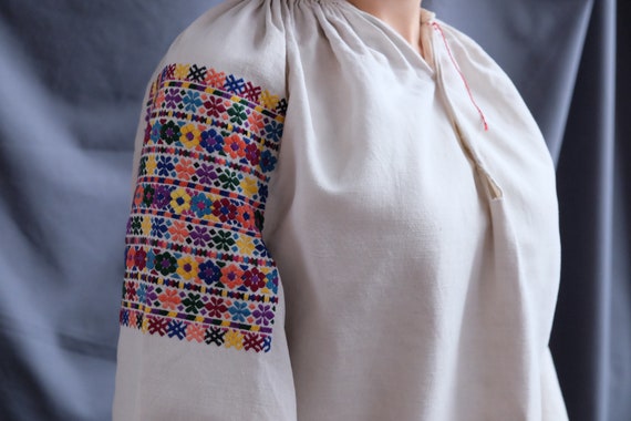 Rare antique blouse Rare technique embroidery Rare