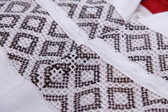 Interesting LACE DRESS Interesting embroidery Rar… - image 7