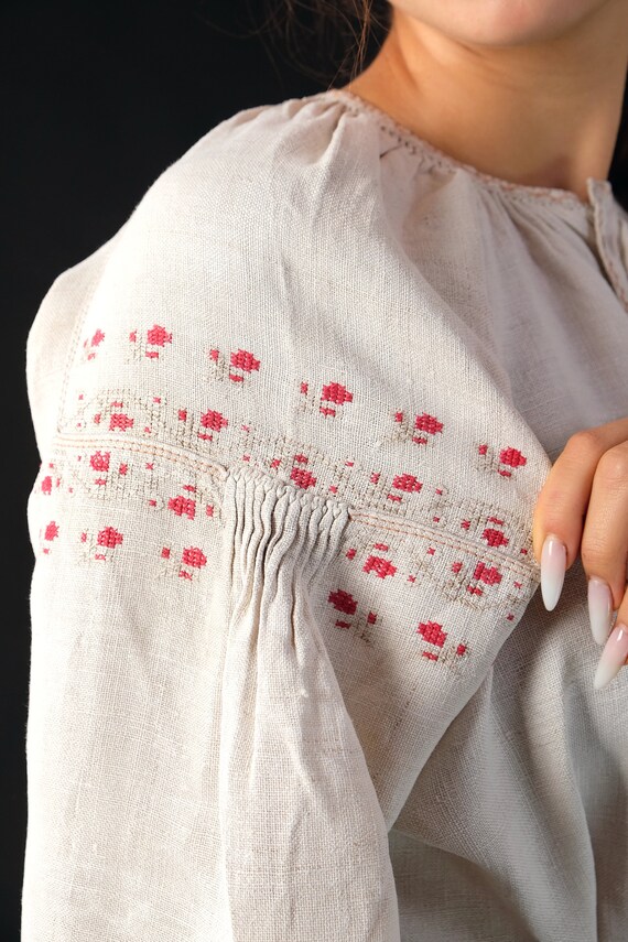 Soft embroidered dress Feminine dress Atmosphere … - image 7