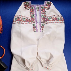 Rare dress!! Yavoriv dress Lviv dress Homespun linen dress Ukrainian dress Interesting dress Ukrainian antique clothing
