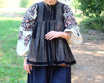 Unusual antique vest!! Rare Ukrainian vest Rare vest Interesting vest Ukrainian Zinkiv vest Special antique vest