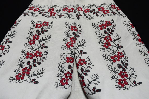 RESERVED Nice FLORAL stripes!! Ukrainian antique d
