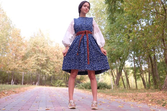 Antique sundress Ukrainian sundress Vintage sundre