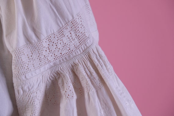 PURE LINEN dress! ウクライナ 刺繍 vyshyvanka Antique han… - image 7