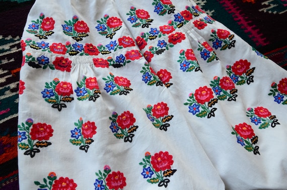 Lovely antique dress Lovely embroidery Bright colo