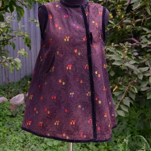 Noble ancient vest Ukrainian korset Kersetka Korsetka Antique vest Vintage vest Ukrainian folk vest jacket Old era outer garment
