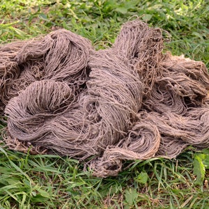 Antique hemp threads Strong hemp threads Homemade hemp threads