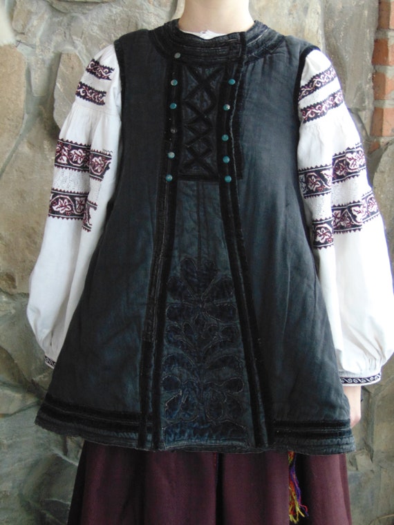 Rare antique vest!!! Antique Ukrainian vest Ukrain