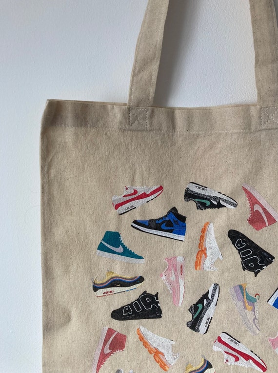Nike Tote Tas - Etsy Nederland