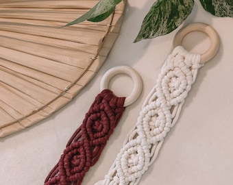 Macrame Towel Hanger