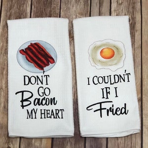 I Freaking Love You Heart Kitchen Towel