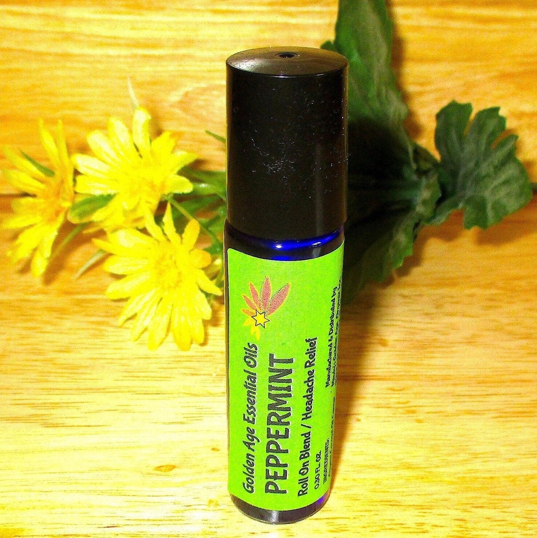Organic Peppermint Rollon Essential Oil peppermint Essential Oil Roll