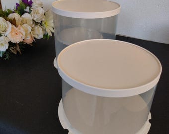 Cylinder Acetate Box Diameter 12.2"x height 7.1" -10 -13