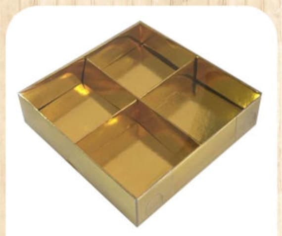 Folding Disassembled Box 4 Compartments, 3.95 