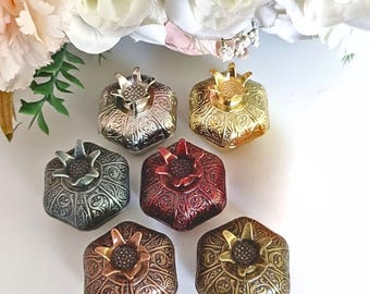 Bomboniere per gli ospiti, regali di nozze, bomboniere per feste, bomboniera melograno, bomboniere rustiche per matrimoni, uniche