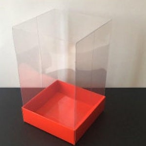 pliante démontée de 3,9 pouces X 3,9 pouces X 6,3 pouces | 10 titres |  boîte en carton avec couvercle transparent