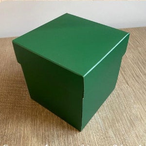 składane rozbierane pudełkopudełka prezentowekompletne pudełka tekturowe 10 sztuk -4,7"x4,7"x4,7" cala