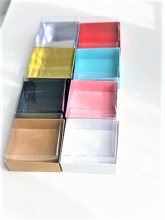 Boîte de rangement avec couvercle Transparent Plastique 21,5 x 8 x 14, –  Sapin Belge