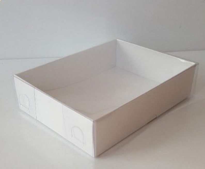 Cardboard Transparent Boxes With Lids Etsy